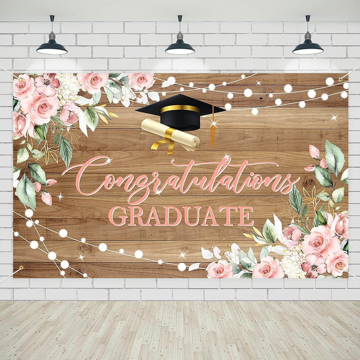 Graduation Celebration Backdrop